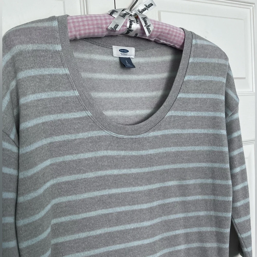Old Navy 3/4 Sleeve Scoop Neck Lightweight Sweater-Bundle of 2-Size S Tall - Picture 5 of 9